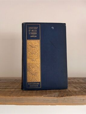 Book by Longfellow Courtship of Miles Standish Antique